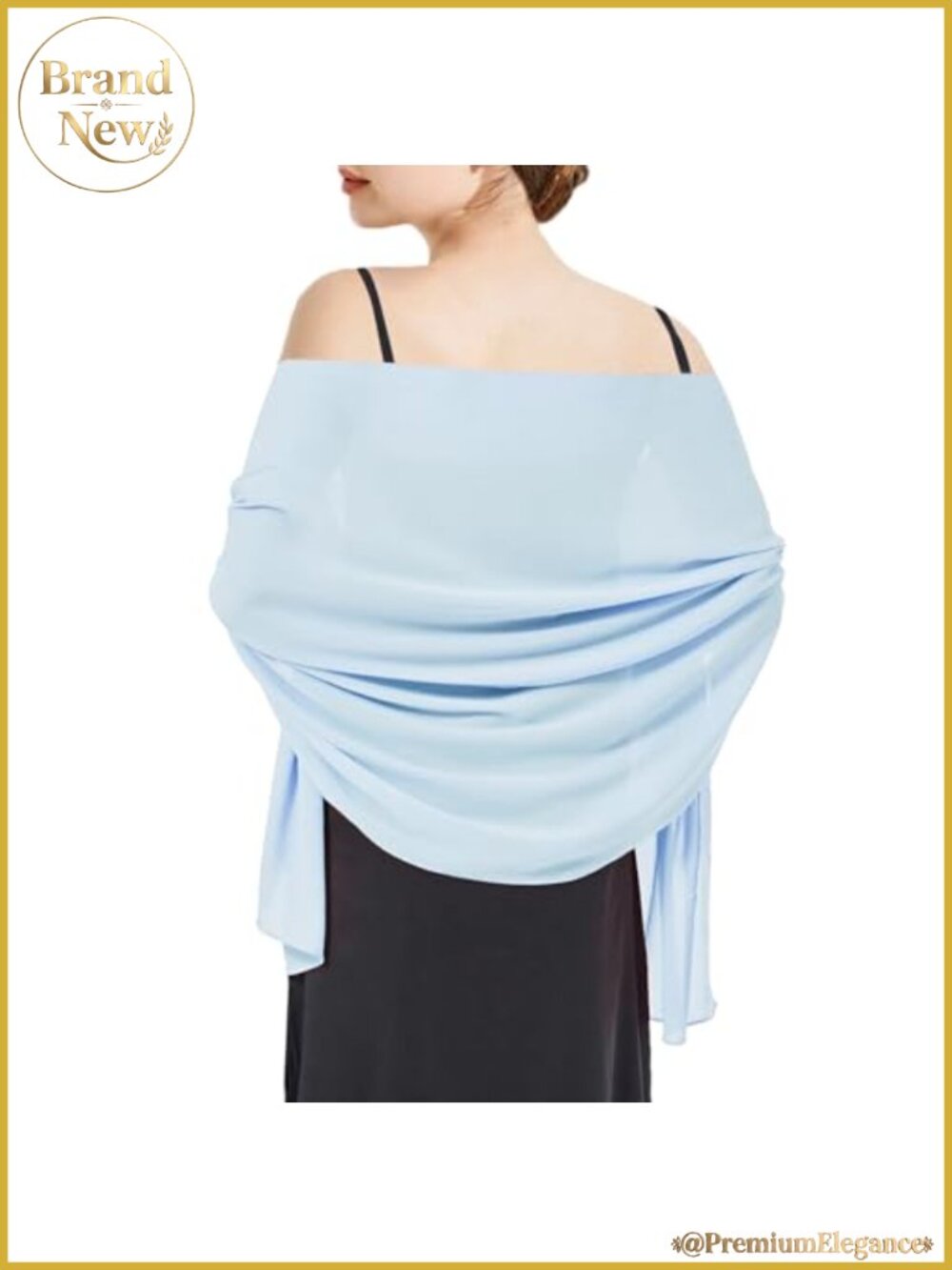 Chiffon Shawl Wrap for Women Lightweight Summer Scarf